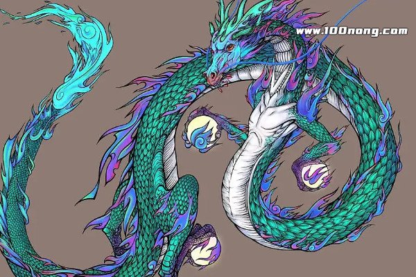 世界上最后一只青龙,虚构神兽现实不存在(中国古代传说神兽之一)